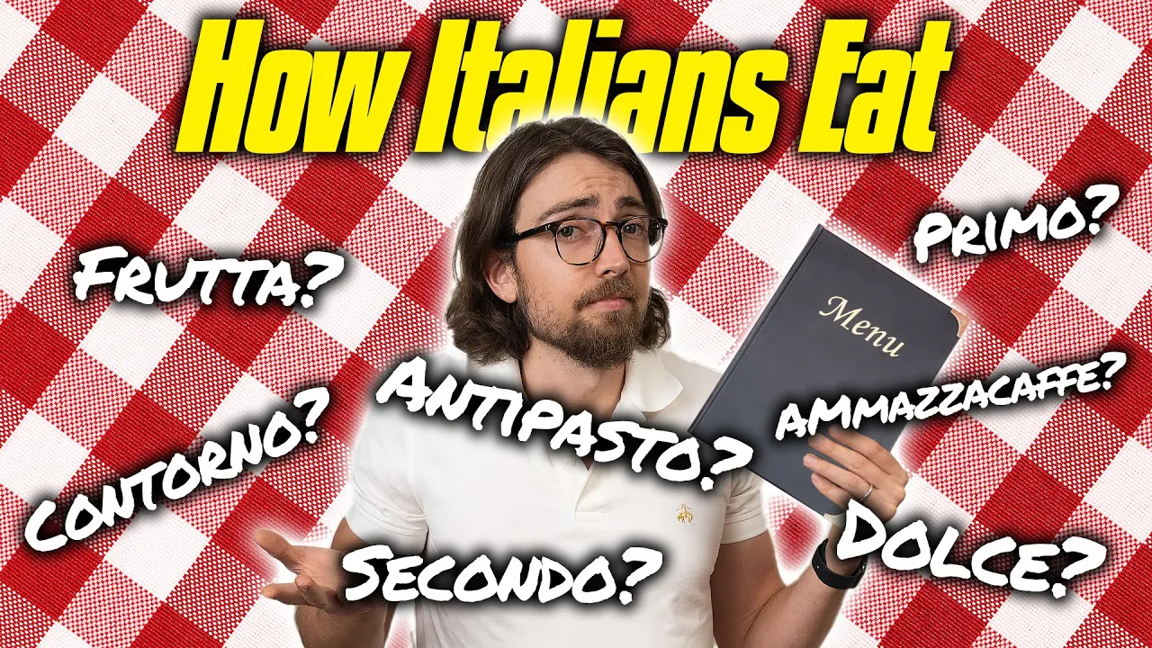 The Italian Menu Explained