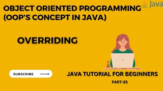 Method Overriding Polymorphism Object Oriented Programming in Java Java Tutorial - Part 25