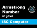 Armstrong Number Programs in Java using recursion ISC Computer Science Class 11 12