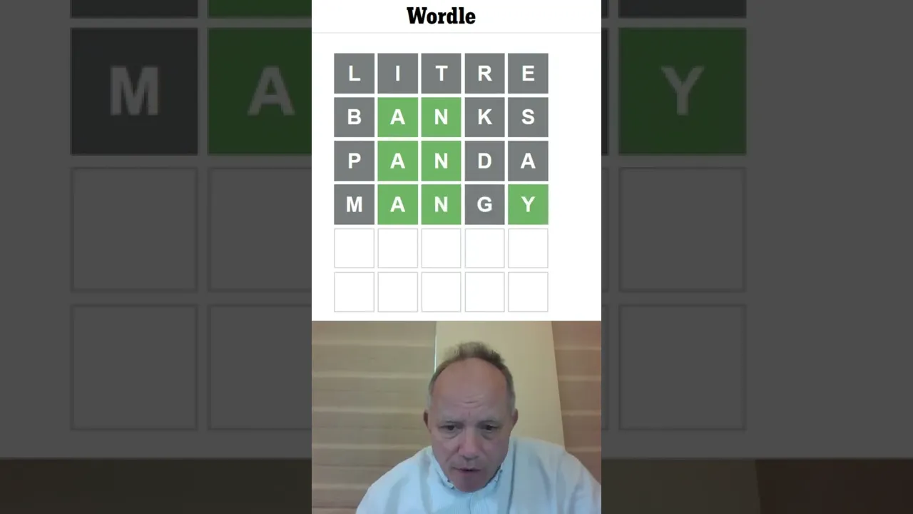 Wordle in a Minute - 8th May 2022