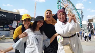 ركبنا قطر الموت لأول مرة روحنا أخطر ملاهي في مصر 