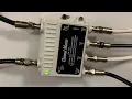 TV Antenna Signal Amplifier 4-way Amplified Splitter - Channel Master CM-3414