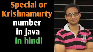 Special number in java krishnamurthy number in java