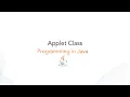 Applet class