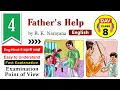 Father s Help Dav Class 8 English Chapter 4 Explanation in Hindi R K Narayana Rishu Singh