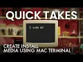Create Install Media Using the Mac Terminal Reviewing the DD Command