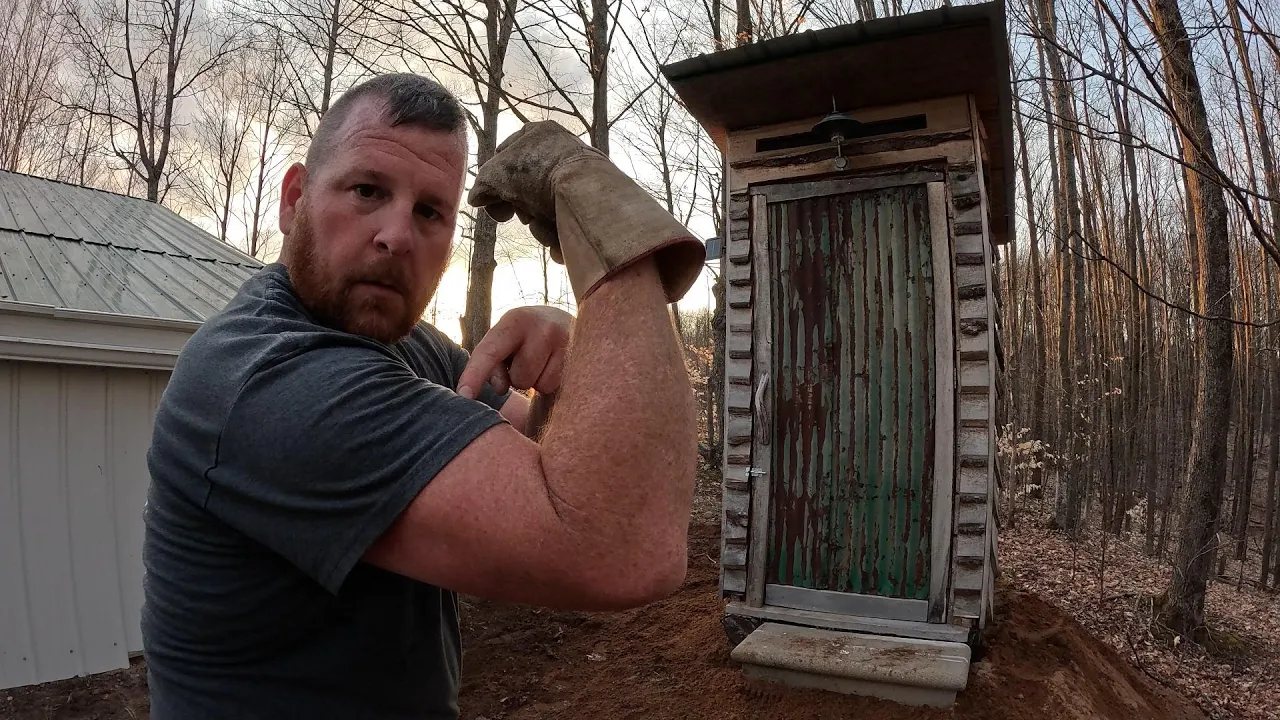 Moving An Outhouse - An Off Grid Necessity