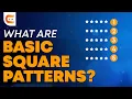 Basic Square Patterns Logic How to solve Patterns Data Structures and Algorithm CodingNinjasIndia