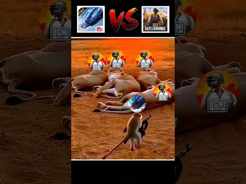 free fire vs pubg #freefire