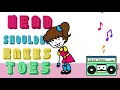 Head shoulders knees & toes DISCO DANCE! - Speeding up! With lyrics!