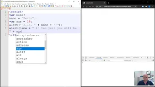 JavaScript Intro to variables strings and math