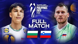 Bulgaria 🇧🇬 vs. Slovenia 🇸🇮 | Full Match | World Championship 2025 - Men