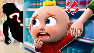Download Mommy, Call 911 👮 | Bad Guy At Grocery Store 👀✨🛒 | NEW Kid Song \u0026 Nursery Rhymes for Kids MP3