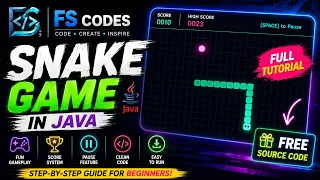 Build a Modern Snake Game in Java Full Tutorial Free Source Code