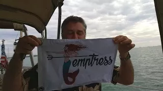 Our Custom Sailboat Flag (Sailing SV Temptress)