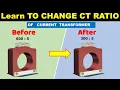 A Simple Trick to Modify the CT Ratio to connect with Ammeter TheElectricalGuy