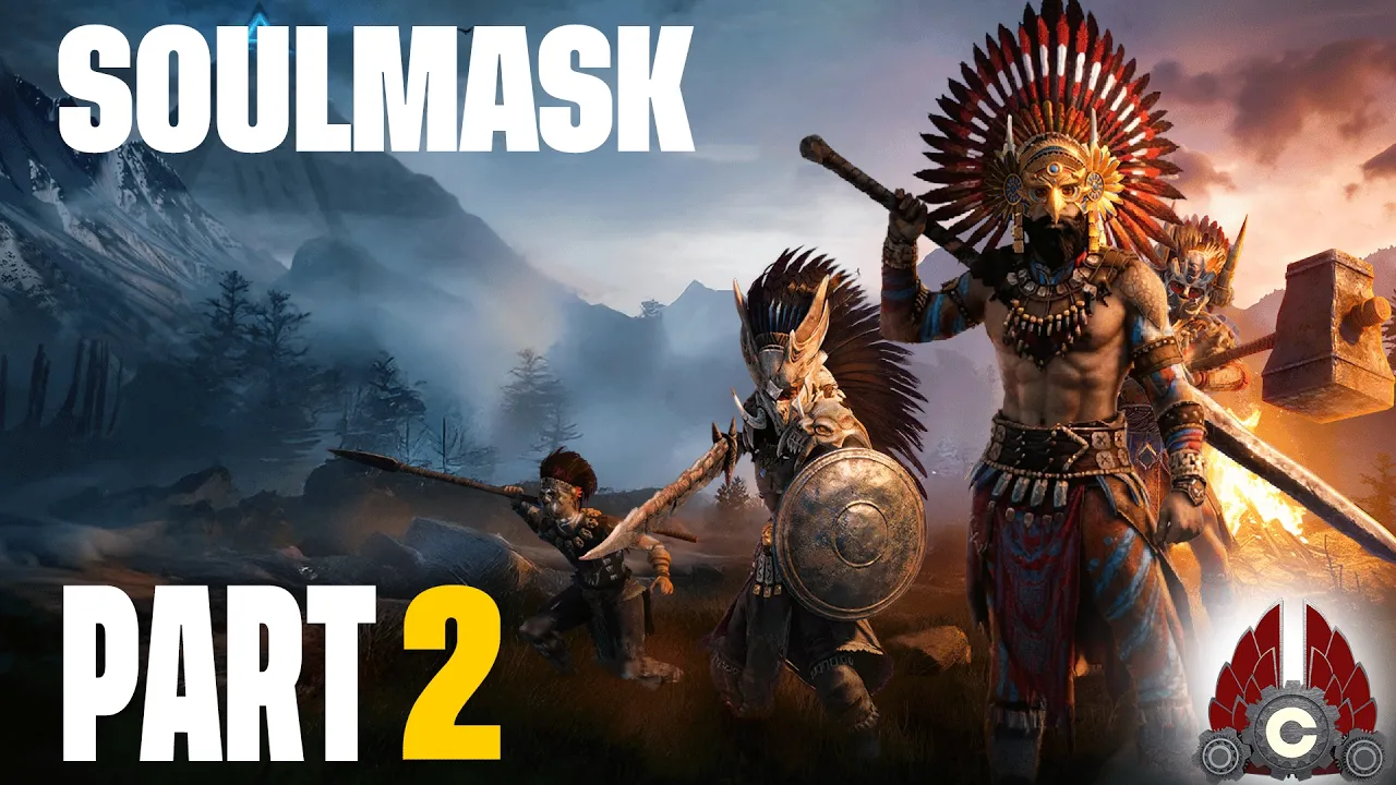 Soulmask | Sponsored By Qooland Games | With @dansgaming | Part 2