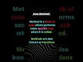 methods and types of methods in java