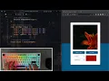ASMR Programming - Coding Color Picker Keyboard Unboxing