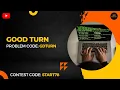 Good Turn Solution GDTURN START78 CodeChef Python Programming Python Guy
