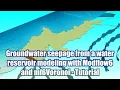 Download Lagu Grondwaterinsijpeling uit een waterreservoir modelleren met Modflow6 en mf6Voronoi - Tutorial