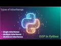 Inheritance in Python Single Multiple Multilevel Inheritance Explained with Examples
