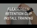 FlexFit by FlexScreen - How To Install The FlexScreen Retention Clip Retention Bumper