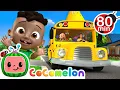 Download Lagu Elke aflevering van Wheels On The Bus - 80 minuten | CoComelon 🍉 | Kinderliedjes voor kinderen
