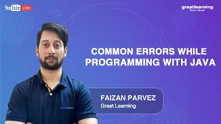 Common errors while programming with Java Great Learning