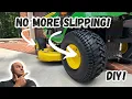 How to Replace Upgrade Your Lawn Mower Tires Marastar Turf Traction Install