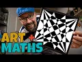You can use this art lesson to teach maths Practice measuring create stunning Op-Art patterns