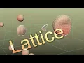 Maya Easy Deformation of Detailed Geometry Lattice