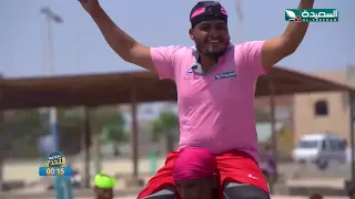 لعبة جمع الاشياء مع حمل شخص على الكتف اجمل تحديات ماتش  التحدي دندنها