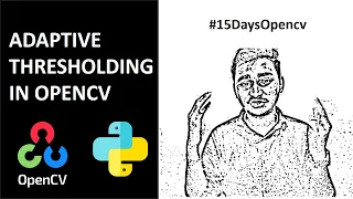 Adaptive Thresholding in Opencv 15 Days Opencv Course KNOWLEDGE DOCTOR Chando Dhar