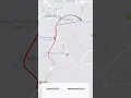 Smooth google map route animation on android - trail