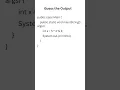 Java Code Snippet code snippet