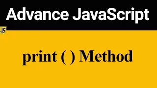 print Method in JavaScript Hindi