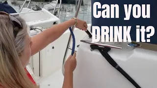 How we get GOOD drinking water on the boat | Boating Journey