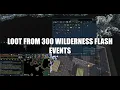 Loot from 300 Wilderness Flash events Runescape 3