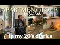 Apartment Tour 700 sq ft Cozy Life in my 20 s diaries