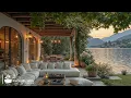 Tranquil Spring Cabin Jazz Ambience Calm Jazz Music In Rustic Lakeside Cafe For Stress Relief