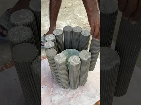 Amazing 3d Cement Flower Pot DIY #crafts #shorts #Cementcrafts