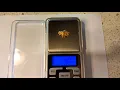 Gold Nugget Purity Karat approximation Test using Specific Gravity