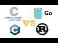 Learning vs Go or Rust