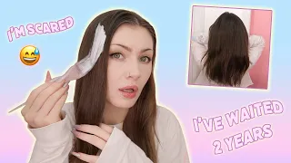 Bleaching My Hair After Growing It Out for 2 YEARS