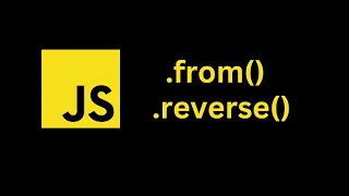 TAGALOG JavaScript Array Functions from and reverse Quick Lesson