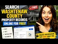 How to search Washtenaw County property records online for free