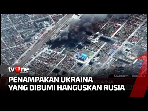 Citra Satelit Perlihatkan Penampakan Ukraina yang Hancur Lebur