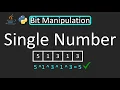 LeetCode - 136 Single Number Bit Manipulation Python Java