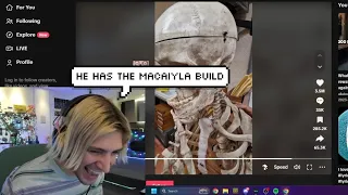 xQc makes Fun of Macaiyla s Chin